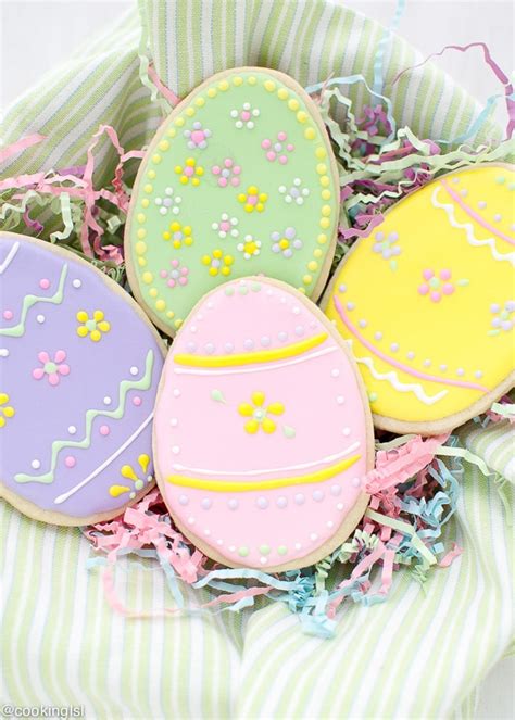 Decorated Easter Cookies