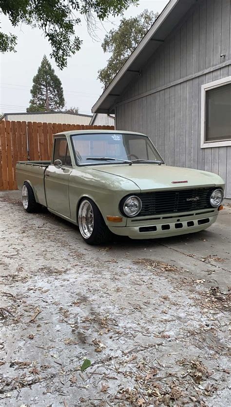 Slammed Datsun Truck