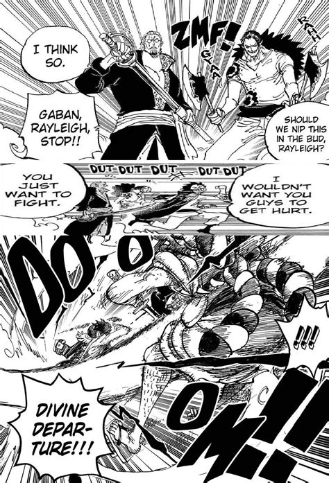 Reminder Oden is H.I.M. Prime Rayleigh and Scopper Gaban didn't even think about 1v1, insta 2v1 ...