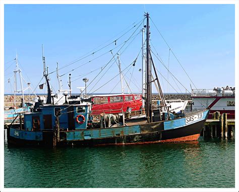 Fischkutter Im Hafen Von Sassnitzrügen Elbfoto Flickr