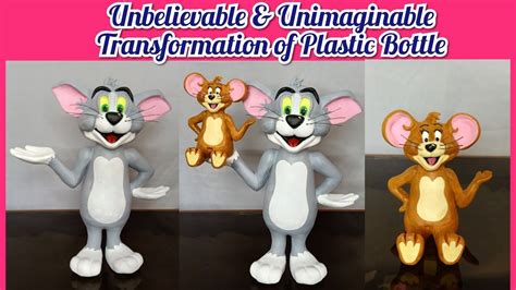 Amazing Craft Idea Tom Jerry ShowPiece Plastic Bottle Craft Ideas