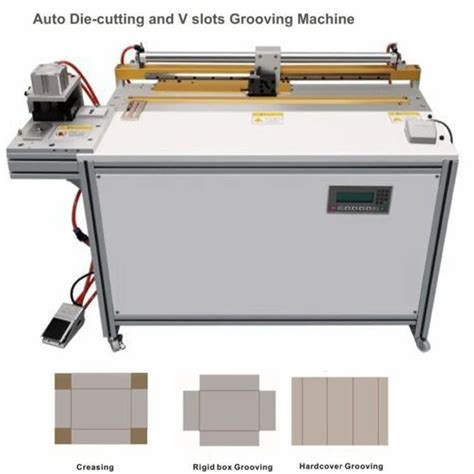 Grooving Machine Rigid Box V Grooving Machine Manufacturer From New Delhi