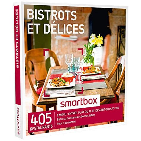 Smartbox Coffret Cadeau Bistrots Et Delices Repas Bistrots