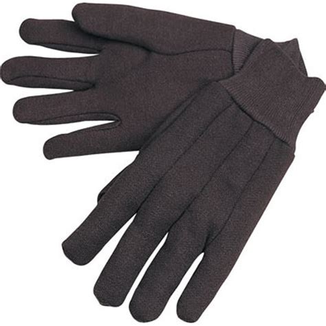 Durawear Brown Jersey Work Gloves Knit Wrist 9 Oz Sold 12 Prpkg