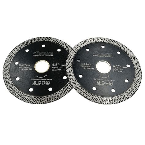 Hot Pressed Sintered Mesh Turbo Diamond Blade China Diamond Saw