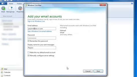 How To Set Up Windows Mail Windows Live Mail Outlook Or Mail App