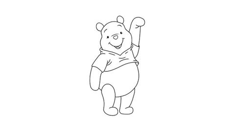 Como Desenhar O Ursinho Puff How To Draw Winnie The Pooh Bear Youtube