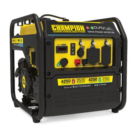 Champion 3500 Watt Dual Fuel Inverter Generator 200977