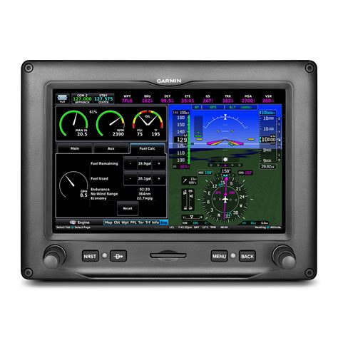 Garmin GDU 455 (Experimental) Garmin G3X Touch 7" Landscape Display w/SiriusXM 010-01056-10