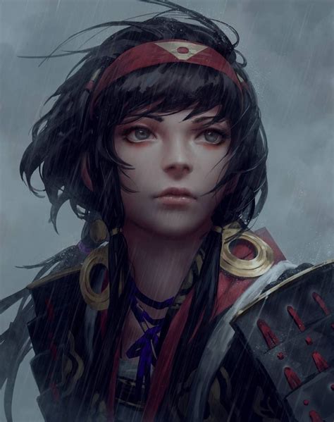 Image Result For Guweiz Ronin Character Portraits Fantasy Art Portrait