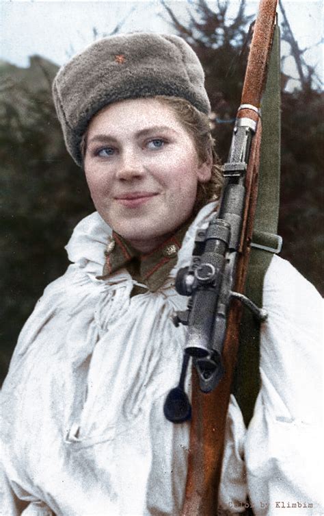 Roza Shanina - soviet sniper, WW2 by klimbims on DeviantArt