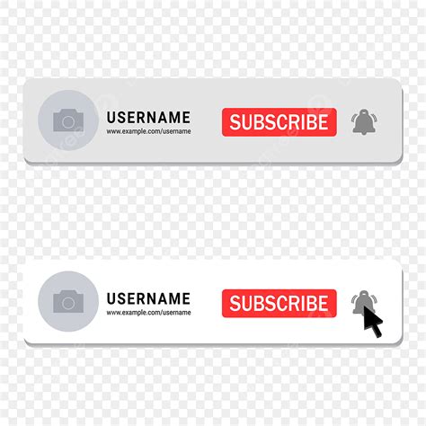 Youtube Subscribe Button Vector PNG Images, Youtube Logo And Name Space ...