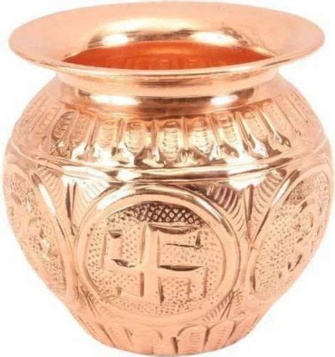 500ml Copper Pooja Kalash At Rs 650piece Vardhman Nagar Rajnandgaon Id 2851615188830