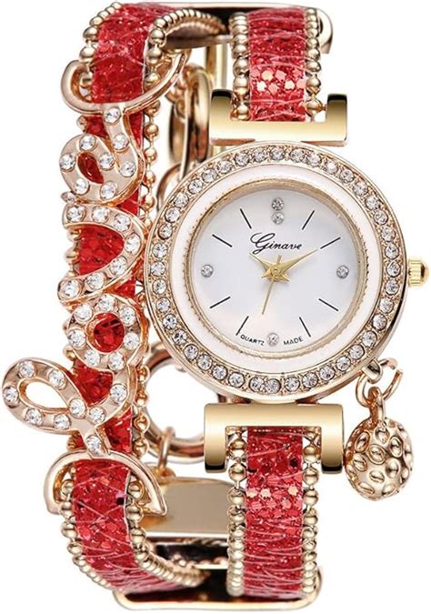 Womens Geneva Quartz Watches Unique Analog Ladies Wrist Watch Female