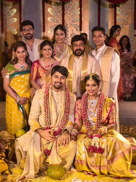 See Pics: Megastar Chiranjeevi’s daughter gets married