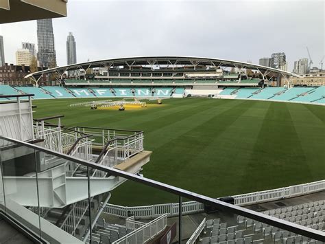 Aim Ltd On Twitter Great View At The Kia Oval We Are Exhibiting