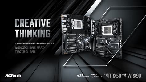 Asrock Announced Wrx Ws Evo Trx Ws Motherboards Feature Up To