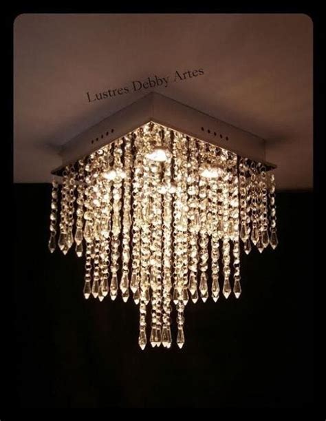 Lustre Plafon De Cristal Leg Timo Correntes Base X Cm Debby