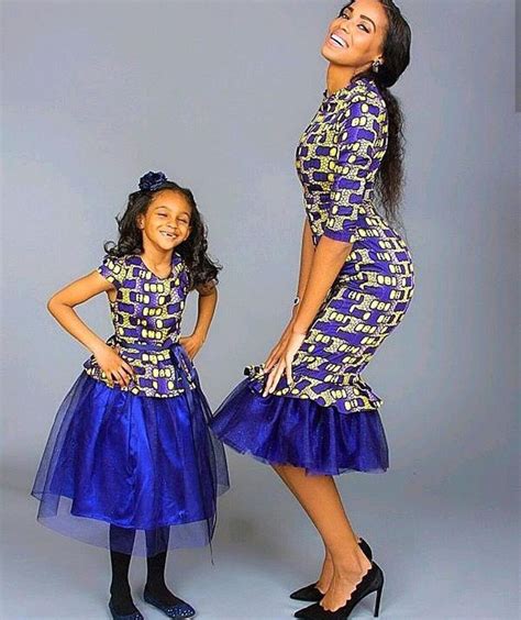 Mother And Daughter Twinning Twinning Ankara Styles For Mom And I