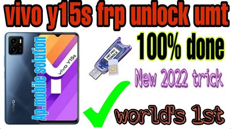 Vivo Y15s Frp Bypass Umt YouTube