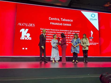 Revista Alcaldes de México otorga a Yolanda Osuna premio por Mejores