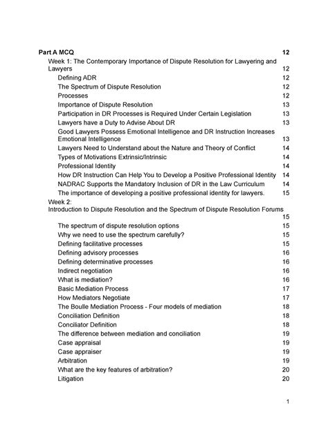 Llb103 Notes Exam Notes Week 1 The Contemporary Importance Of