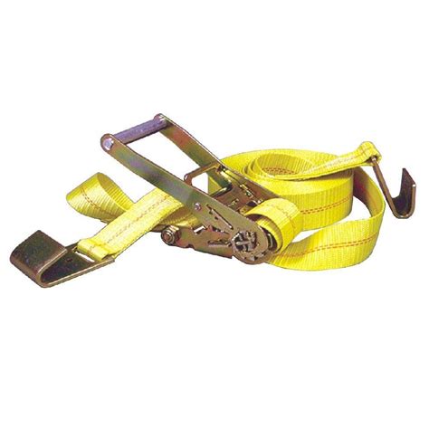 Keeper In X Ft Lbs Flat Hook Ratchet Tie Down Strap