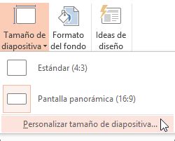 Cómo cambiar el tamaño de diapositiva en PowerPoint