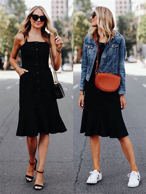 2 Stylish Ways to Wear A Black Summer Dress - Fashion Jackson