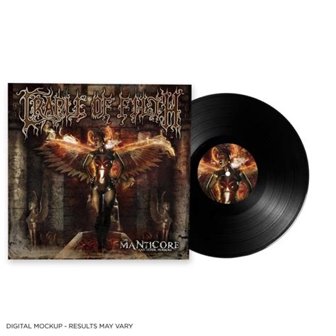 Cradle Of Filth The Manticore And Other Horrors Black Vinyl