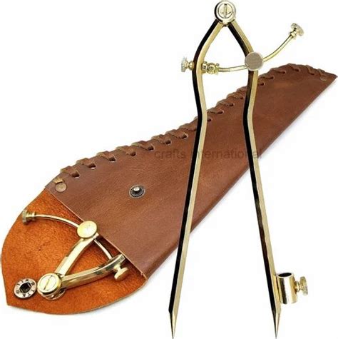 Large Pencil Marking Compass Circle Leather Scratch Compass Maker Wing Divider At Best Price In