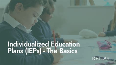 Individualized Education Plans Ieps The Basics Relias Academy