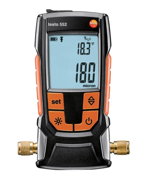 testo 552 digitális vákuummérő