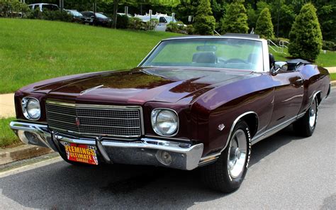 1970 Chevrolet Monte Carlo 1 Of 1 Convertible