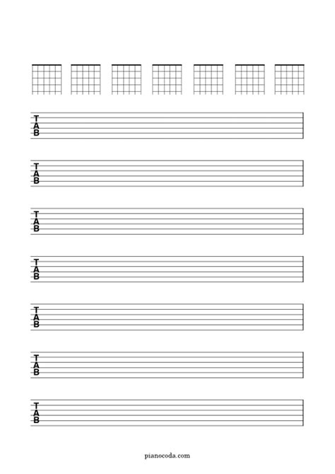 Free Printable Blank Sheet Music In Pdf