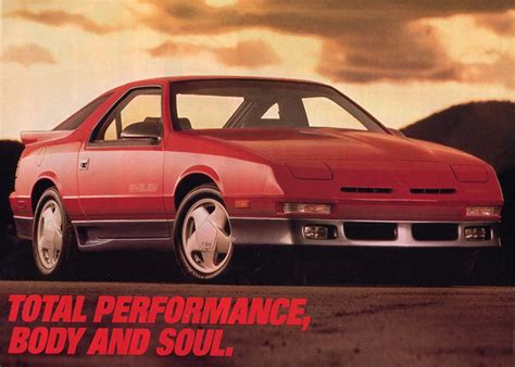 1989 Dodge Daytona Information And Photos Momentcar