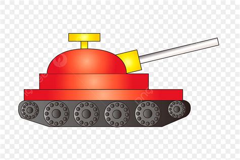 Red Cartoon Tank Illustration Beautiful Tank Red Tank Illustration