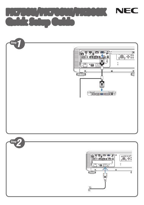 User Manual NEC NP PX750U2 REPLACED BY NP PX803UL BK 7500 L ManualsFile