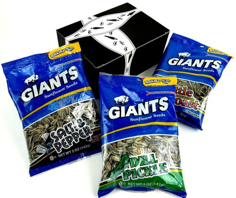 Amazon Giants Sunflower Seeds Flavor Variety One Oz