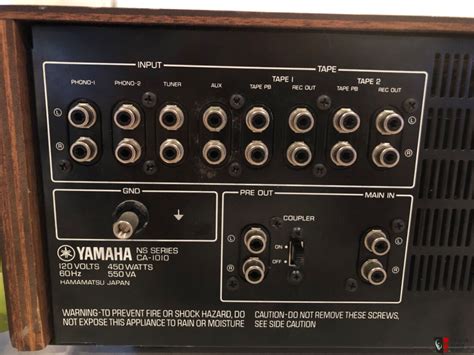 Yamaha CA 1010 Vintage Integrated Amplifier Photo 3066376 UK Audio Mart