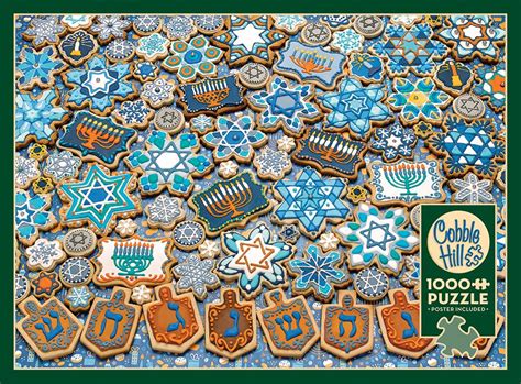 Hanukkah Cookies 1000 Pieces Cobble Hill Puzzle Warehouse