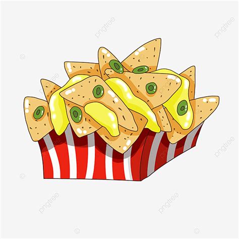 Cartoon Nachos Clipart