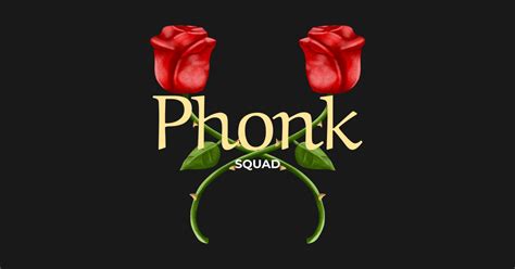 Phonk Squad Roses Urban Fashion Aesthetic Edgy Floral Streetwear