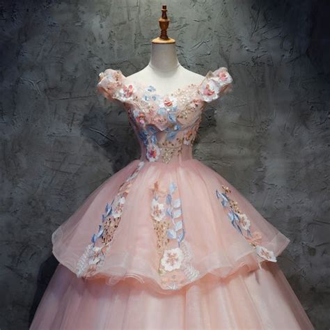 Chic Belle Quinceañera Perle Rose Robe De Bal 2020 Robe Boule De l