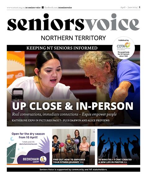 The Th Edition Of Seniors Voice Out Now Cota Nt Voice For