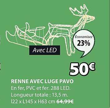 Promo Renne Avec Luge Pavo Chez Jysk Icatalogue Fr