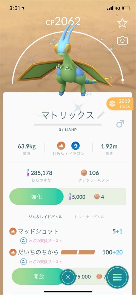 【色違い】 フライゴン ポケモンgoから 剣 かっくんの色違い ポケモン