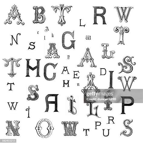 Fancy Letters Alphabet Photos And Premium High Res Pictures Getty Images