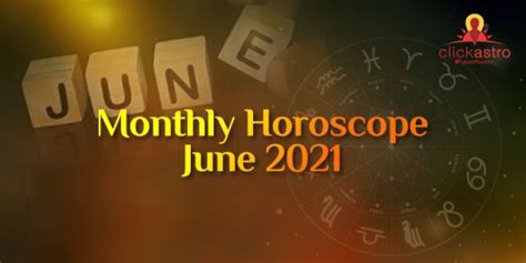 Monthly Horoscope June