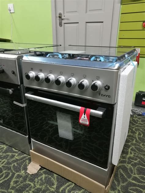 Ferre F B G Cm Burner Free Standing Gas Cooker Top With Gas